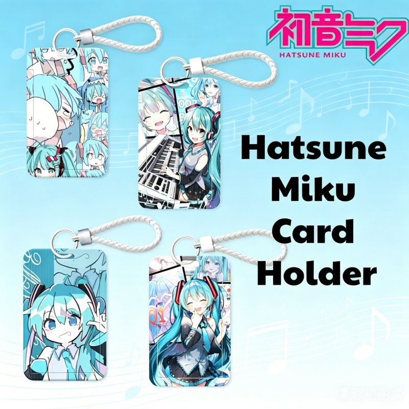 Lanyard Badge Holder - Hatsune Miku ID Badge Holder with
