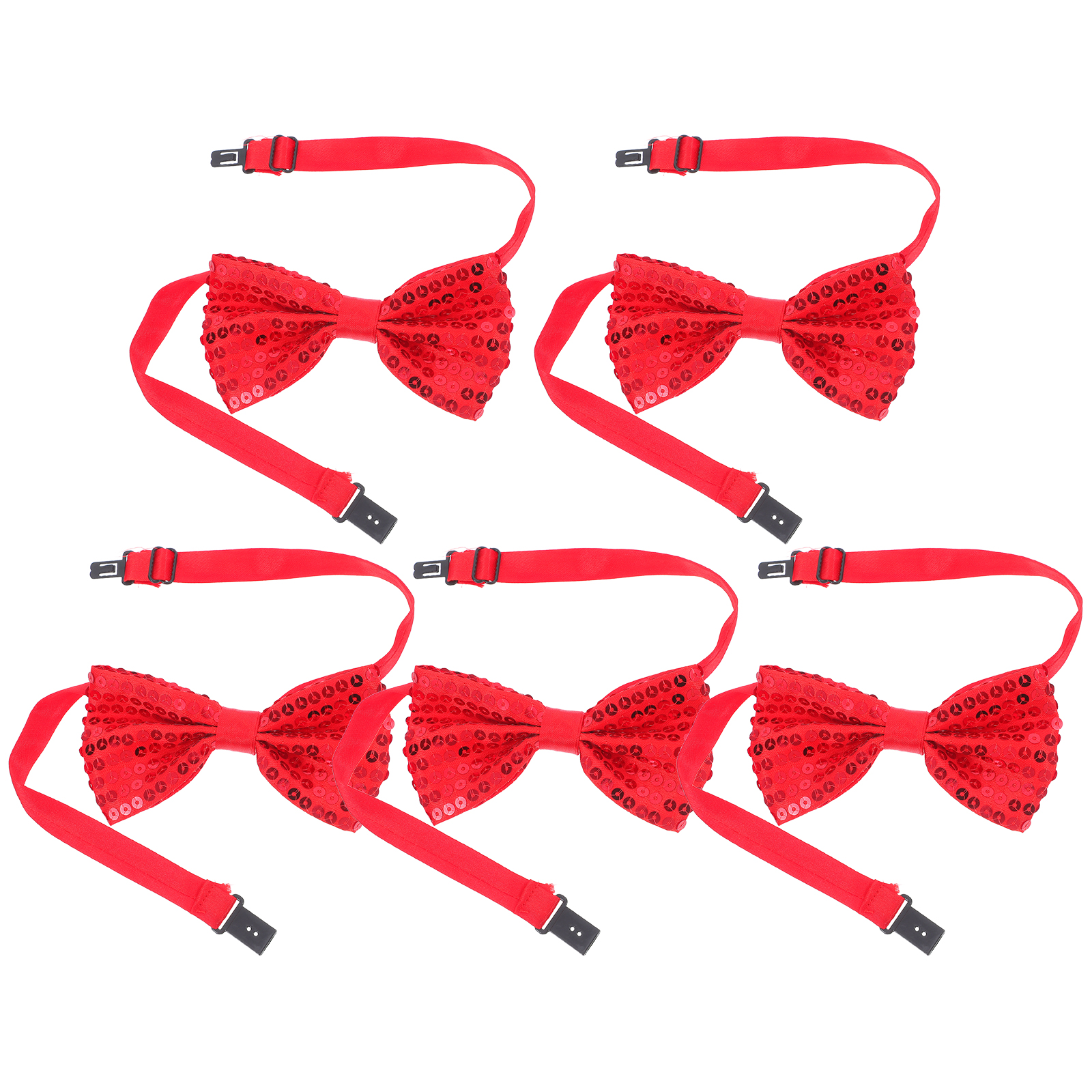 5Pcs Children Sparkly Sequin B – Bow Tie Pre Tied recenzja i cena