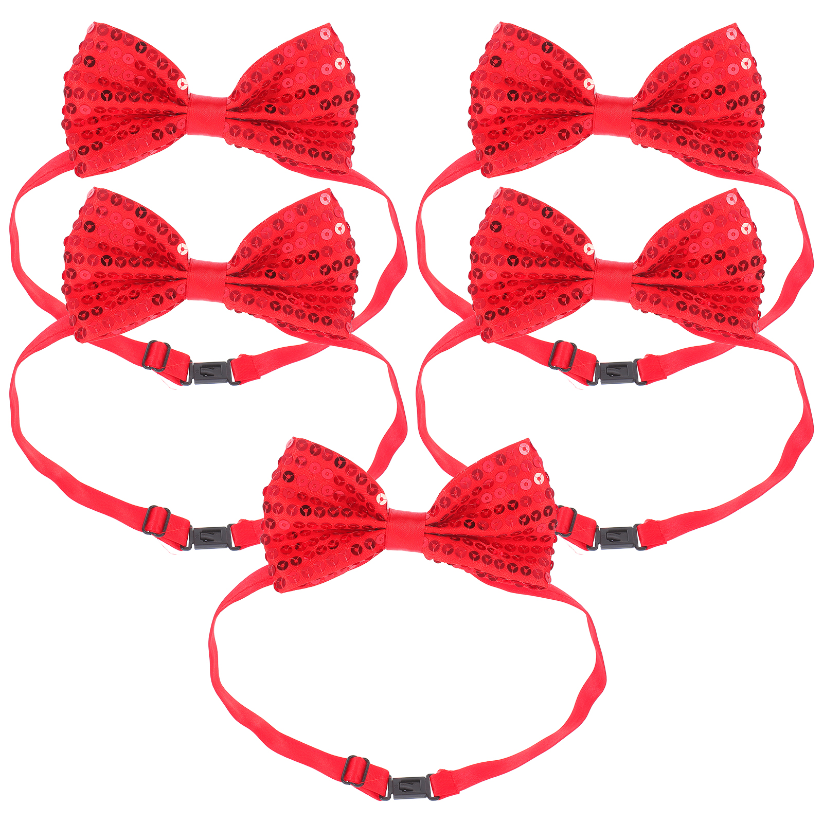 5Pcs Children Sparkly Sequin B – Bow Tie Pre Tied recenzja i cena