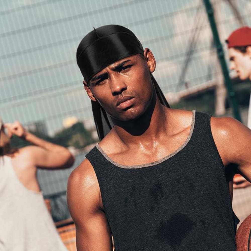 Men's Silk Durag Bonnet Bandan – Bandana Doo Rag recenzja i cena