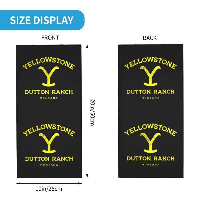 Yellowstone Dutton Ranch Print – Neck Warmer Tube recenzja i cena