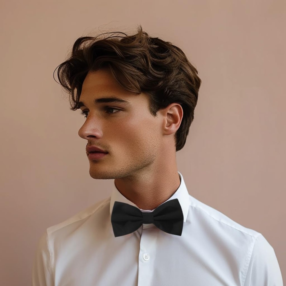 Solid Color Pre-tied Bow Tie A – Bow Tie Pre Tied recenzja i cena