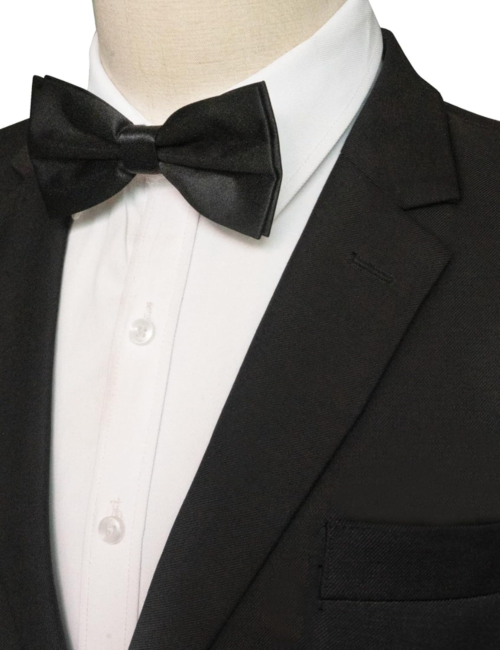Solid Color Pre-tied Bow Tie A – Bow Tie Pre Tied recenzja i cena