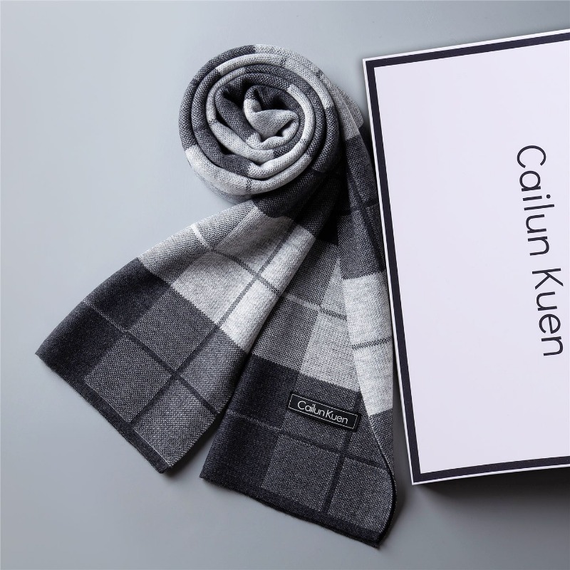 New Men's Versatile Wool Blend – Muffler Men Wool recenzja i cena