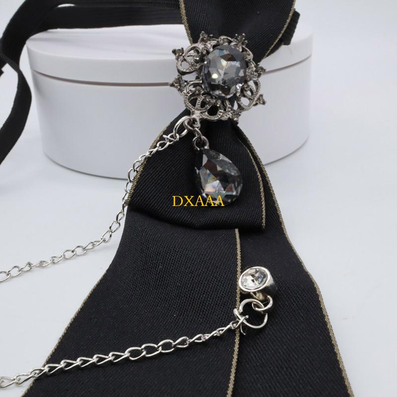 DXAA Women Gothic Tie Uniform  – Bow Tie Pre Tied recenzja i cena
