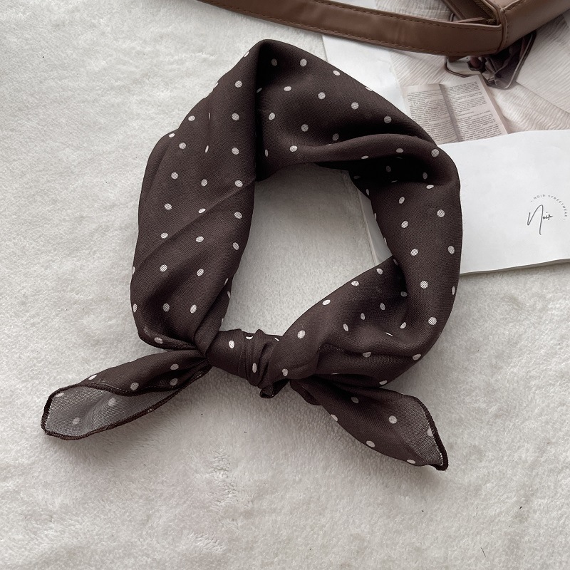 Lady Hair Dot Scarf Female Cot – Bandana Cotton recenzja i cena