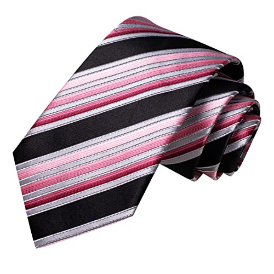 Men Ties Sets Silk Stripe Pais – Silk Tie Striped recenzja i cena