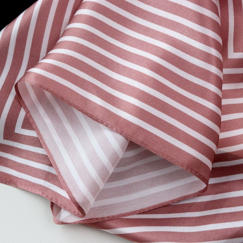 100% Pure Silk Scarf Women Hij – Silk Tie Striped recenzja i cena