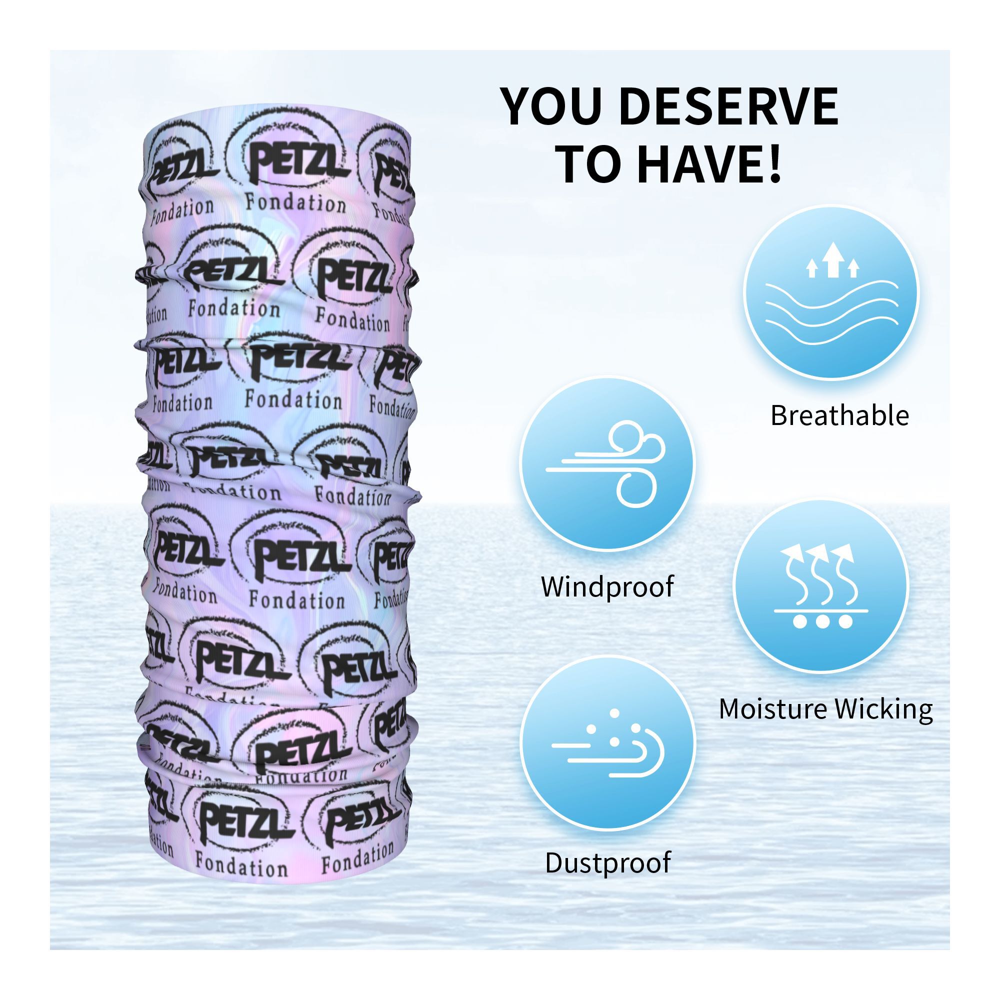 Custom Colorful P-Petzls Banda – Neck Warmer Tube recenzja i cena