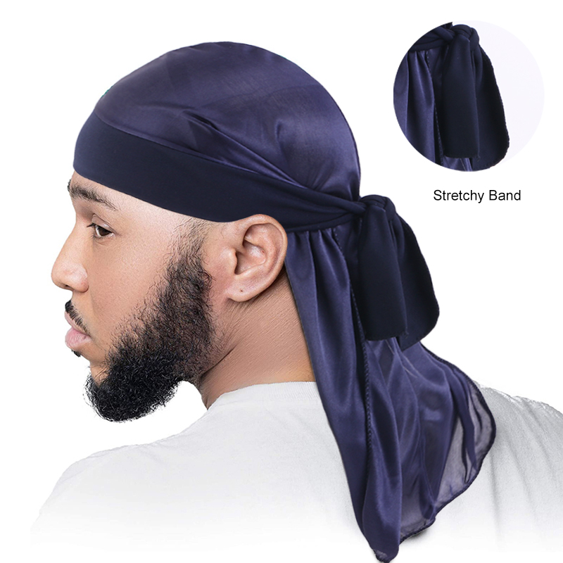 Men's Silky Durags Bandanas Tu – Bandana Doo Rag recenzja i cena