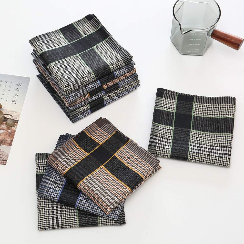 3/6/12 Pcs Men's Pure Cotton H – Handkerchief Cotton Men recenzja i cena