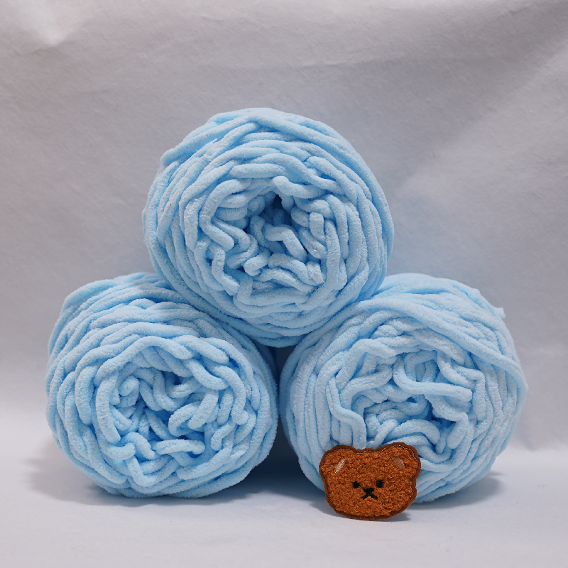 3PCS 300g Chenille Knitting Ya – Woven Scarf Blanket recenzja i cena