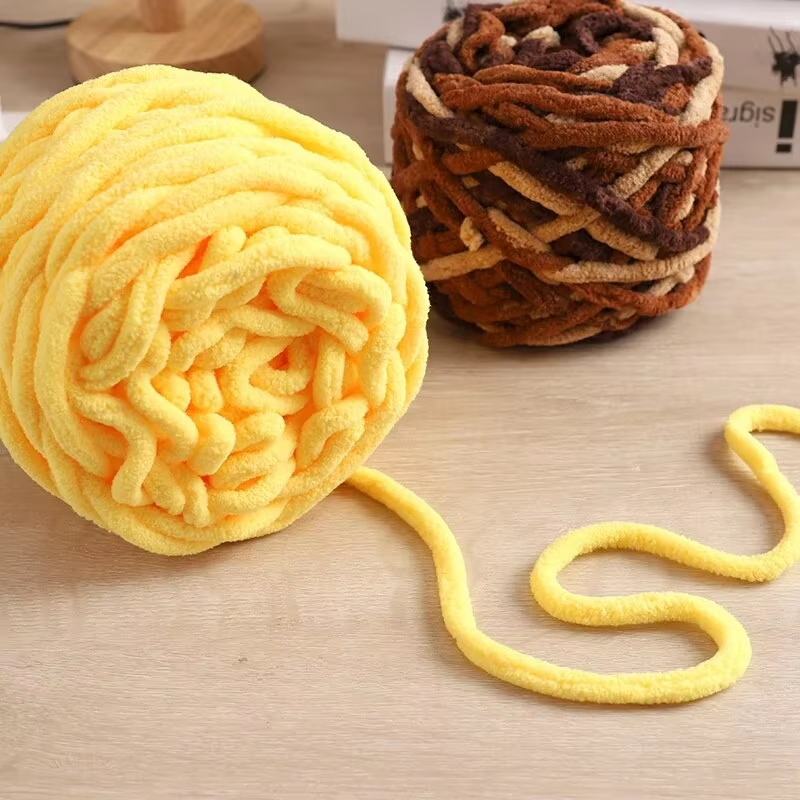 3PCS 300g Chenille Knitting Ya – Woven Scarf Blanket recenzja i cena