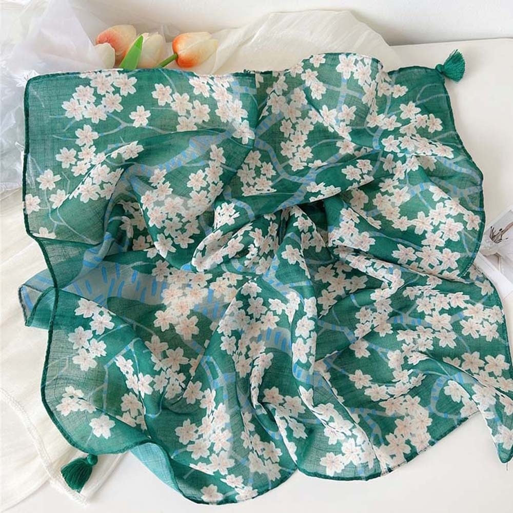 Neck Wrap Cotton-Linen Square  – Bandana Cotton recenzja i cena