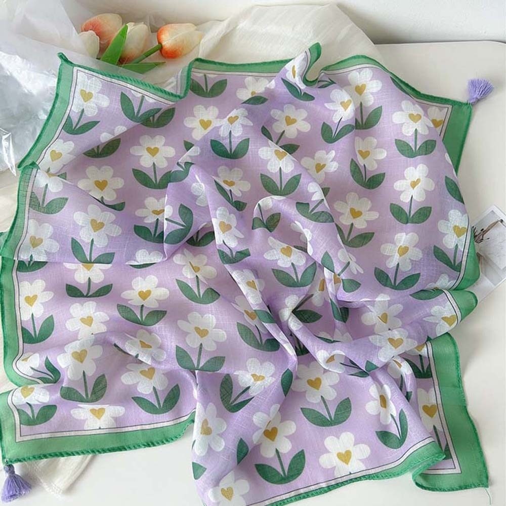 Neck Wrap Cotton-Linen Square  – Bandana Cotton recenzja i cena
