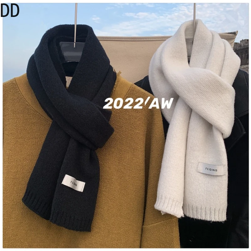 Simple Chic Solid Soft Scarf A – Muffler Men Wool recenzja i cena