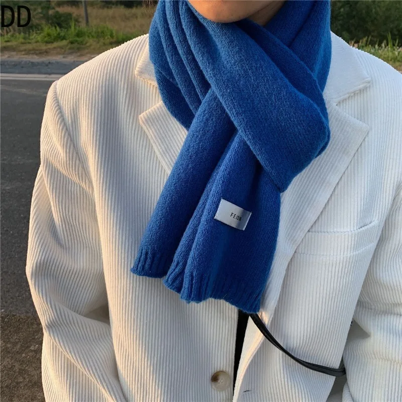 Simple Chic Solid Soft Scarf A – Muffler Men Wool recenzja i cena