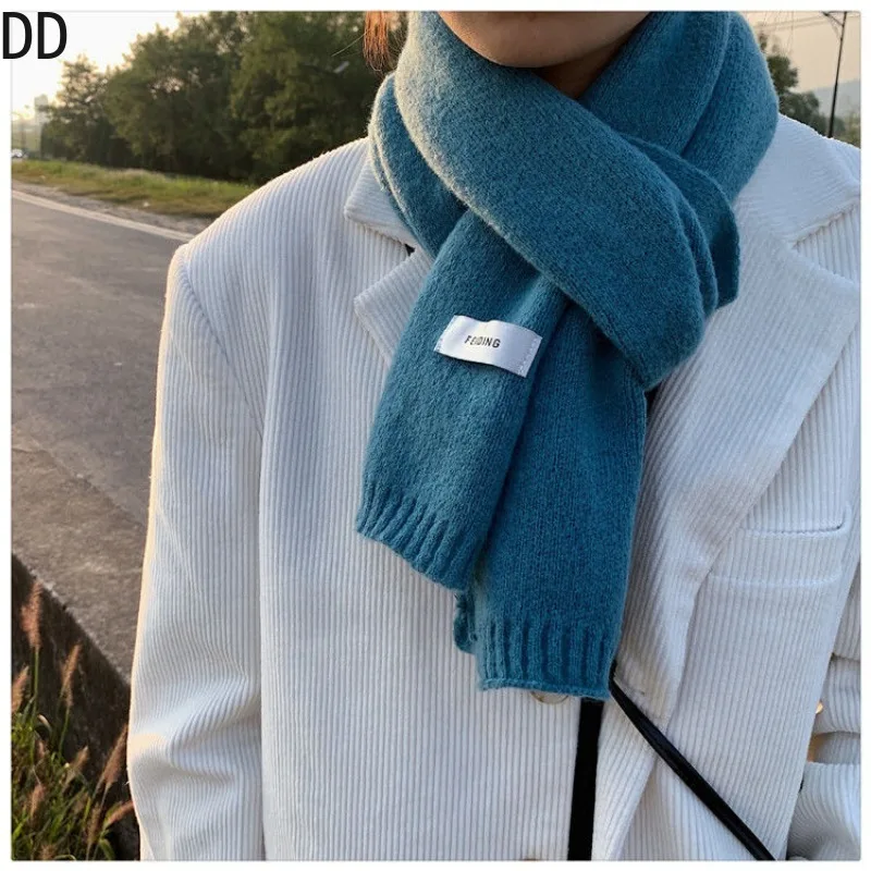 Simple Chic Solid Soft Scarf A – Muffler Men Wool recenzja i cena