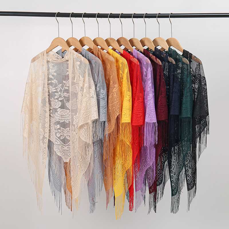 New Embroidery Lace Scarf Shaw – Stole Wedding Shawl recenzja i cena
