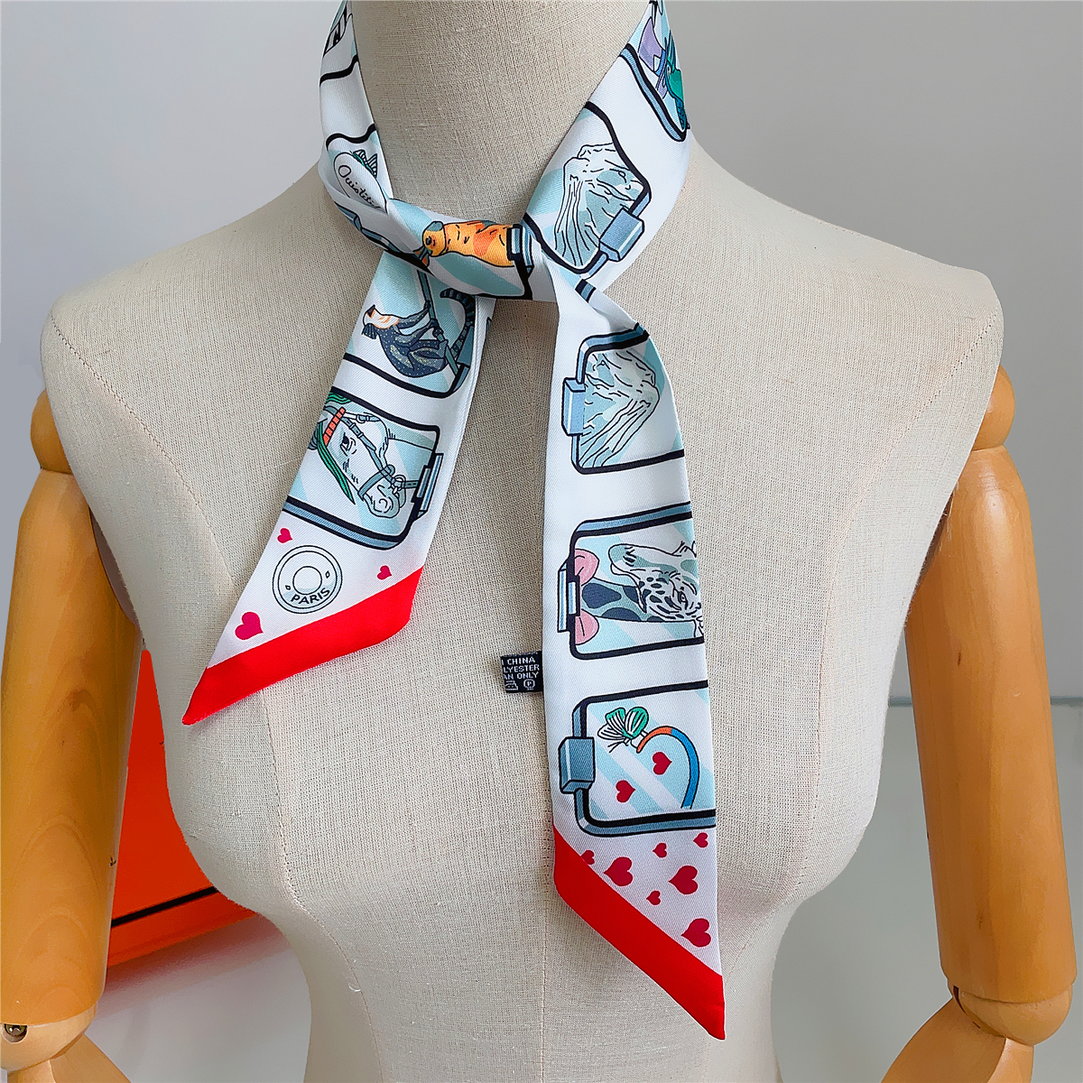 Brand Design Twill 100% Silk S – Silk Neck Scarf recenzja i cena