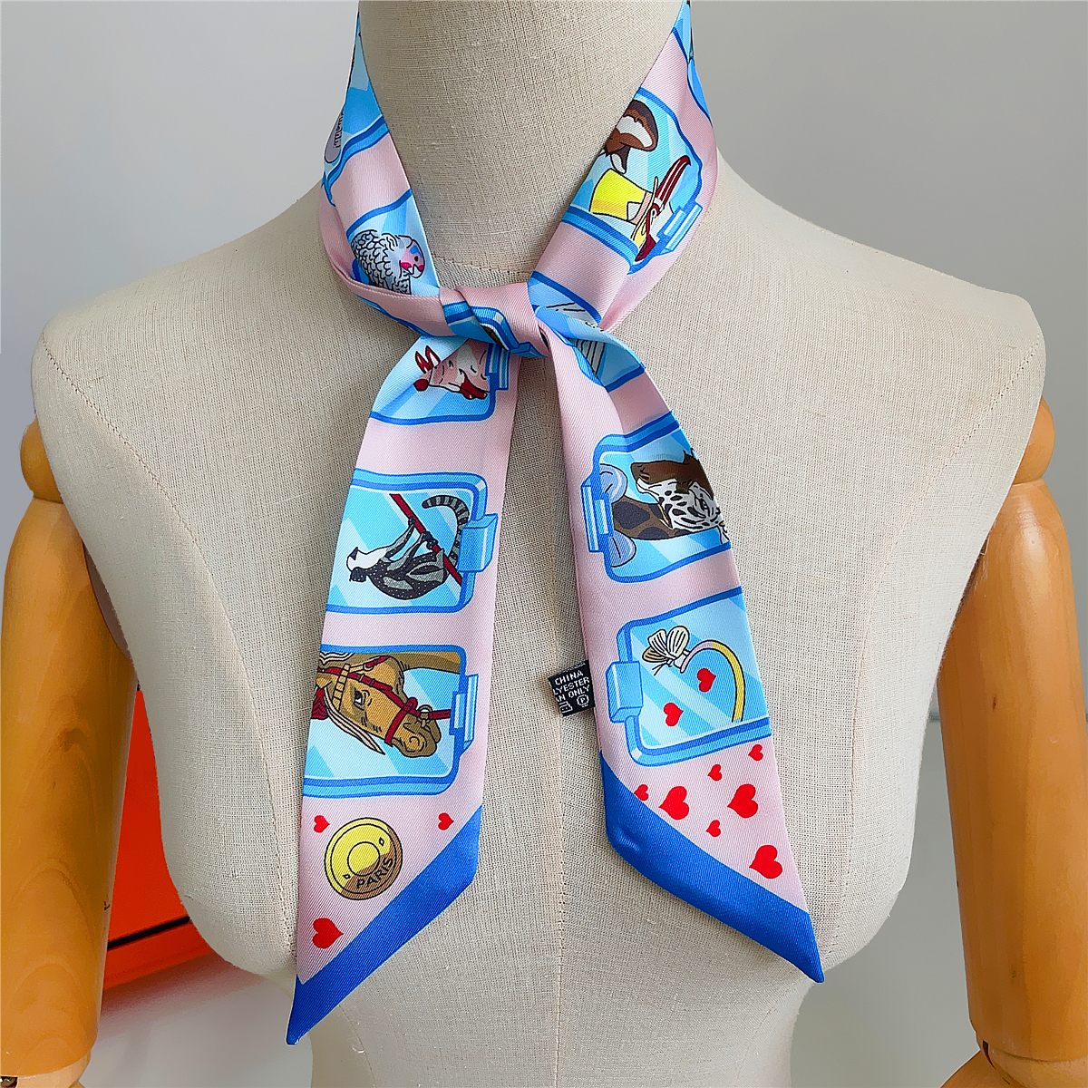 Brand Design Twill 100% Silk S – Silk Neck Scarf recenzja i cena
