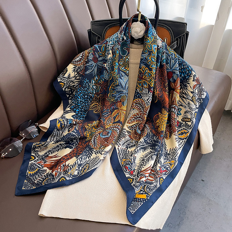 90*90cm Square Scarf Twill Cot – Bandana Cotton recenzja i cena