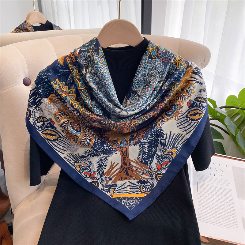 90*90cm Square Scarf Twill Cot – Bandana Cotton recenzja i cena