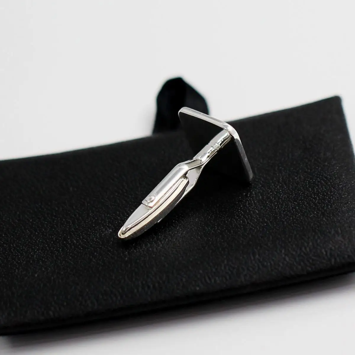 Beadsnice 2 pieces 925 Silver  – Tie Clip Silver recenzja i cena