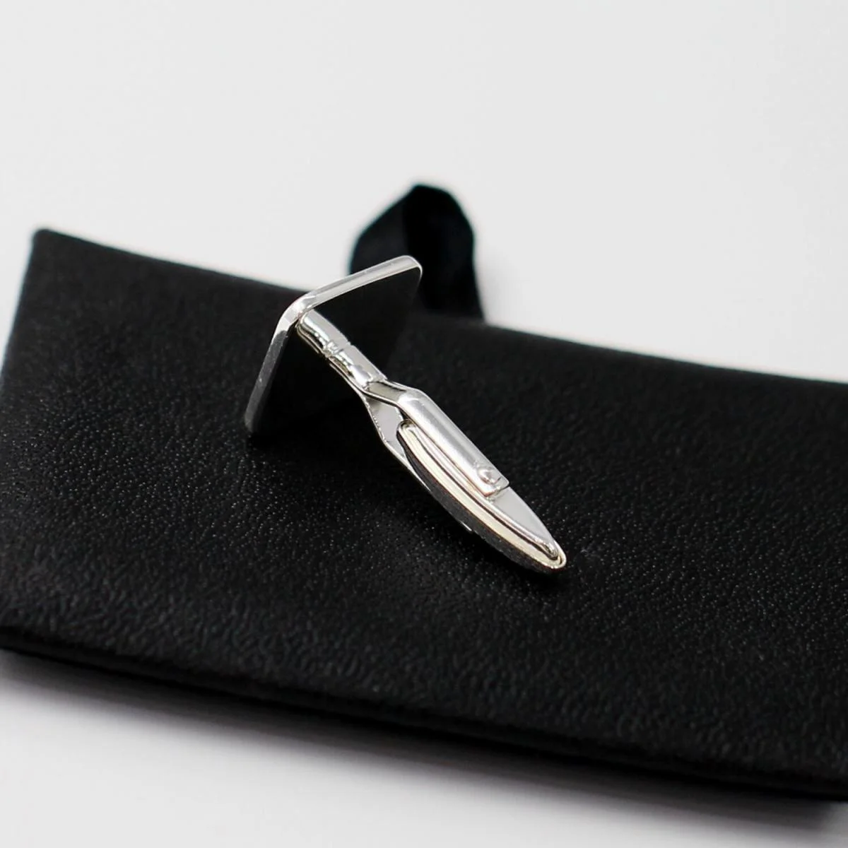 Beadsnice 2 pieces 925 Silver  – Tie Clip Silver recenzja i cena