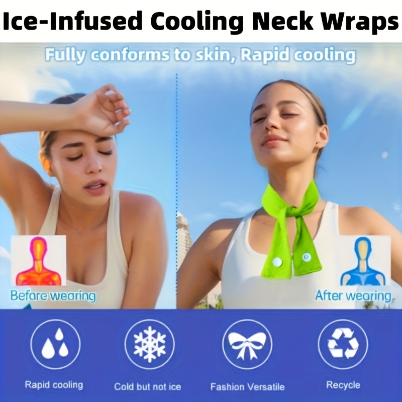 Cooling Neck Gaiter Scarf Band – Silk Neck Scarf recenzja i cena
