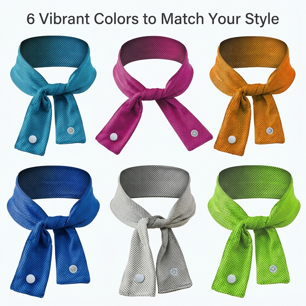 Cooling Neck Gaiter Scarf Band – Silk Neck Scarf recenzja i cena