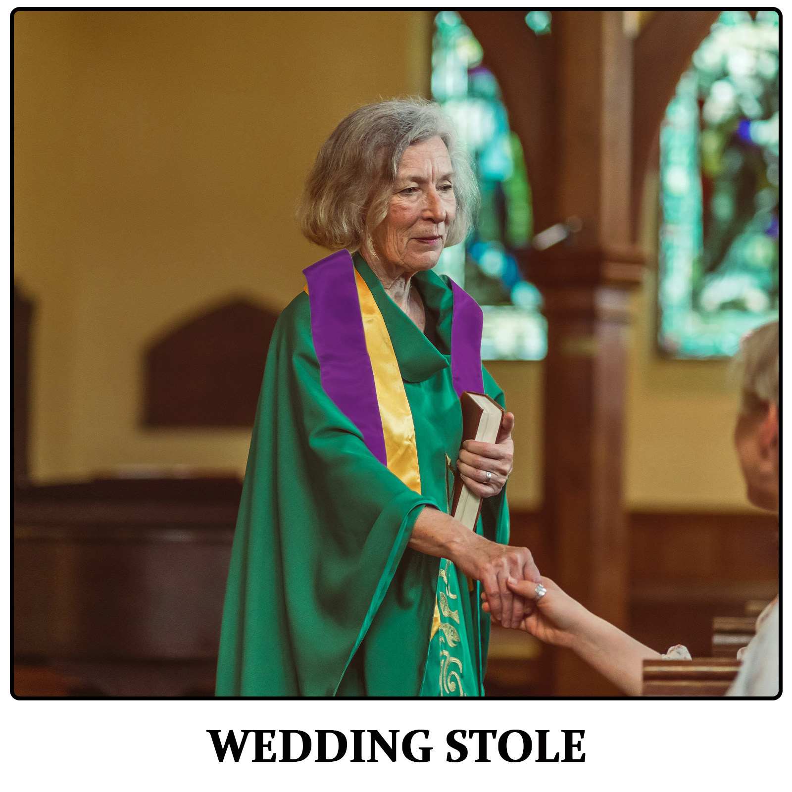 Reversible Wedding Pastor Stol – Stole Wedding Shawl recenzja i cena