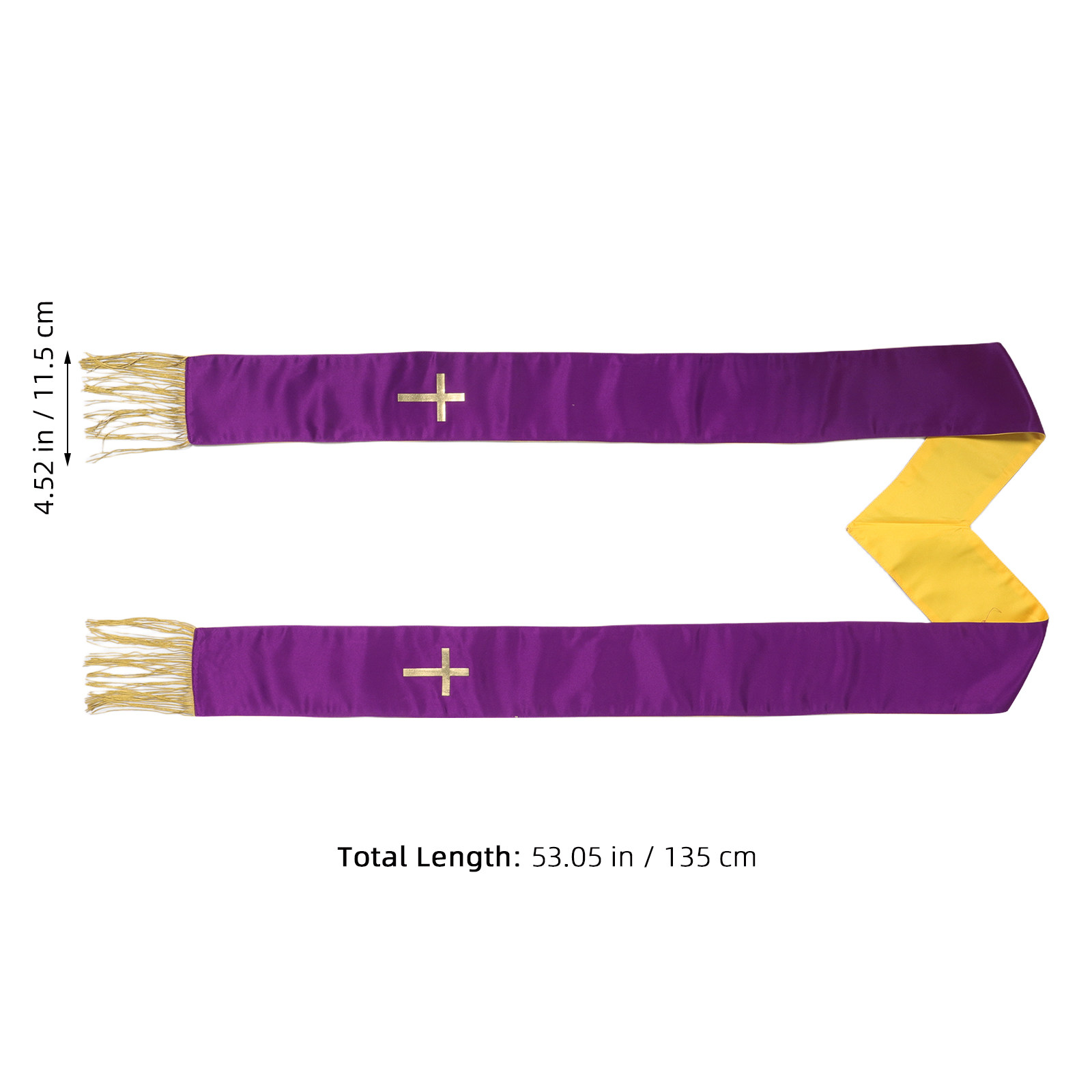 Reversible Wedding Pastor Stol – Stole Wedding Shawl recenzja i cena