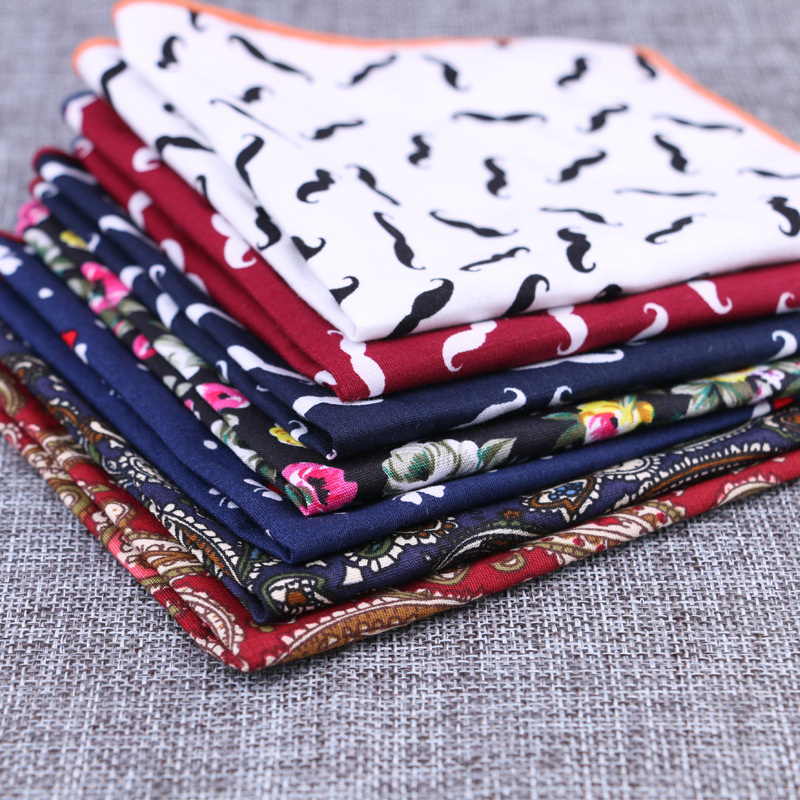 Fashion Cotton Pocket Square F – Handkerchief Cotton Men recenzja i cena