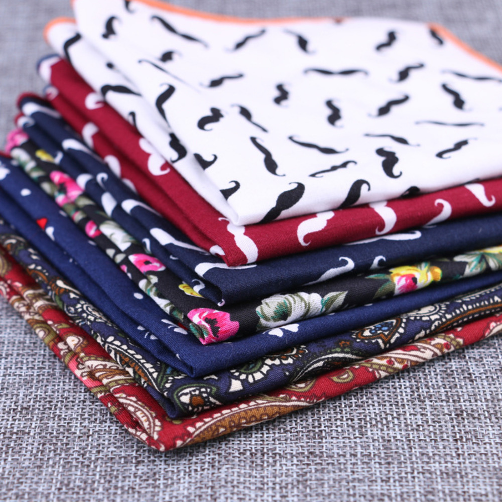 Fashion Cotton Pocket Square F – Handkerchief Cotton Men recenzja i cena