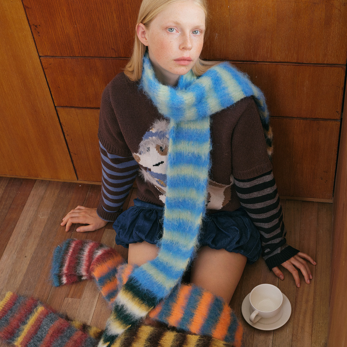 Women Winter Cashmere Scarf 20 – Woven Scarf Blanket recenzja i cena