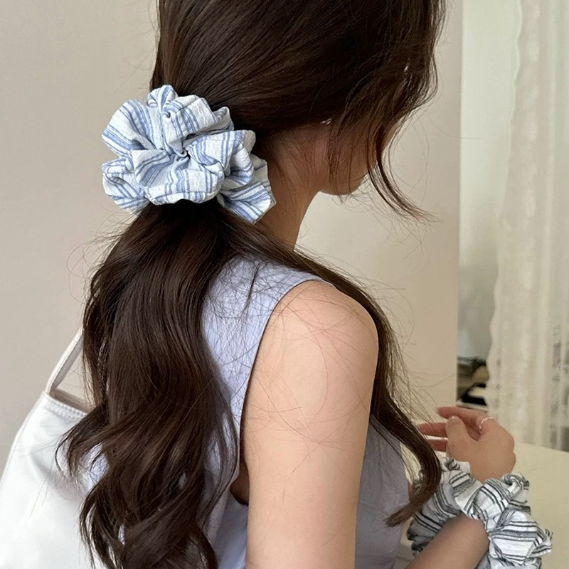 2024 Korea Fashion Stripe Hair – Silk Tie Striped recenzja i cena
