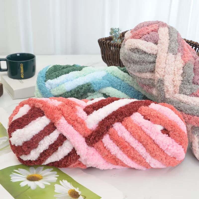 Cat Tail Yarn, Extra Thick Ice – Woven Scarf Blanket recenzja i cena
