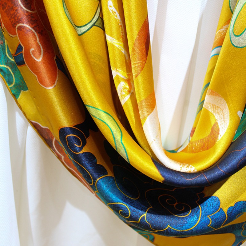 New Luxury 110x110cm Real Silk – Pashmina Wrap Large recenzja i cena