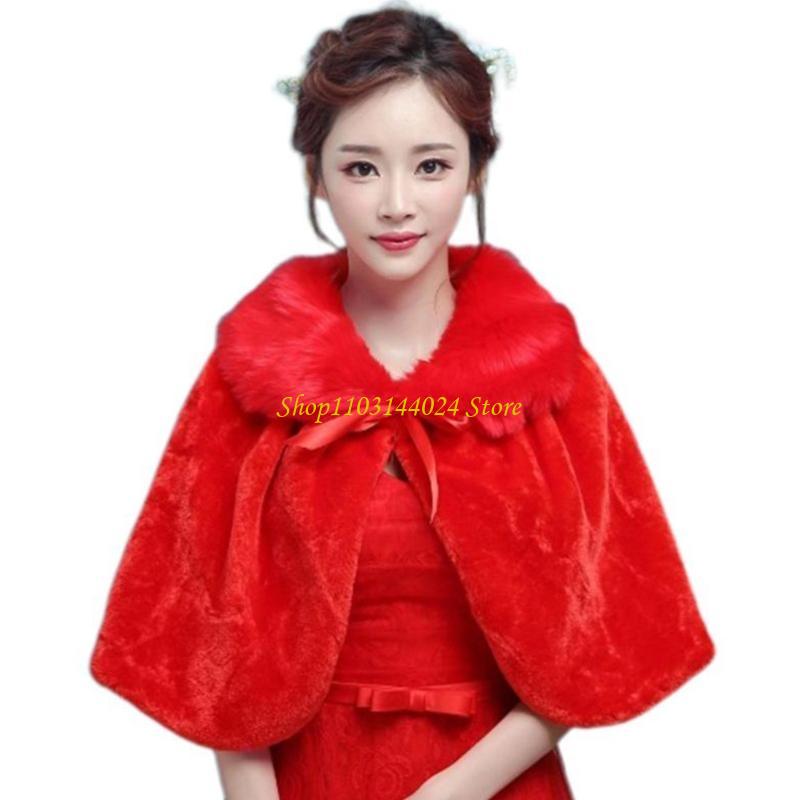 N5KE Womens Winter Thicken Plu – Stole Wedding Shawl recenzja i cena
