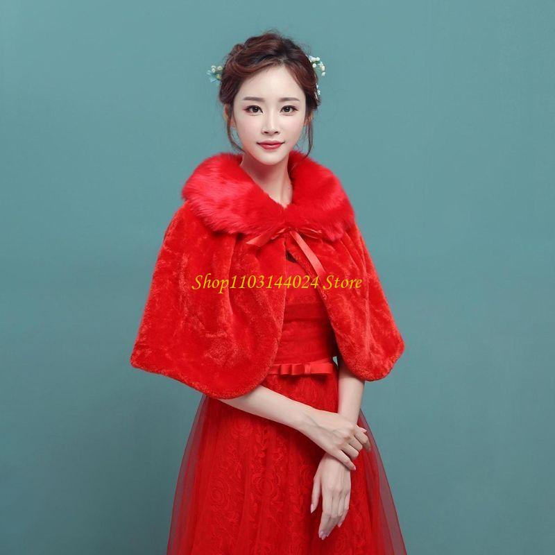 N5KE Womens Winter Thicken Plu – Stole Wedding Shawl recenzja i cena