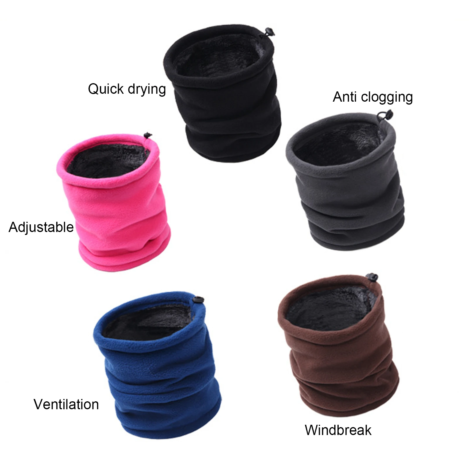 Outdoor Women Men Winter Warm  – Infinity Scarf Knit recenzja i cena