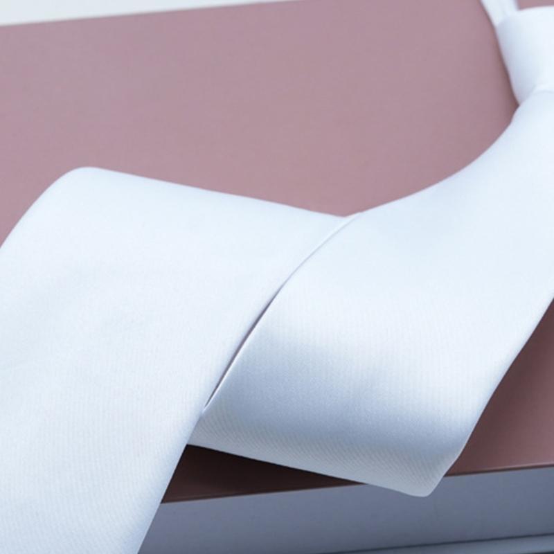 Fashionable Zippered Neck Tie  – Bow Tie Pre Tied recenzja i cena