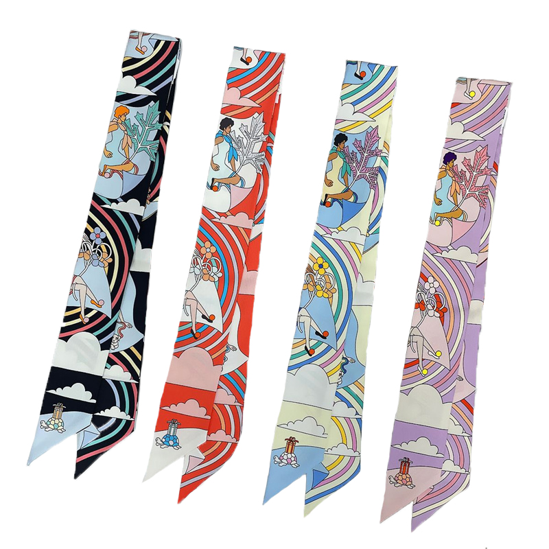 Women 100% Mulberry Silk Scarf – Silk Neck Scarf recenzja i cena