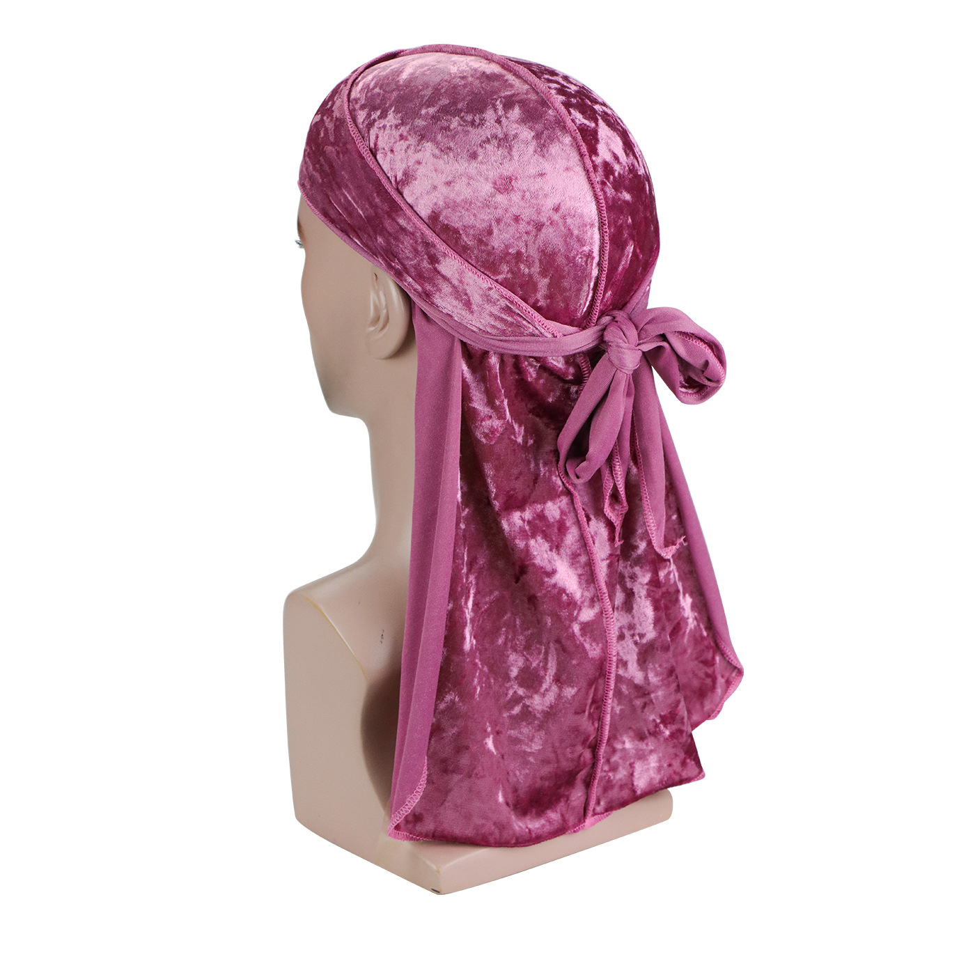 Unisex Diamond Velvet Durag Ba – Bandana Doo Rag recenzja i cena