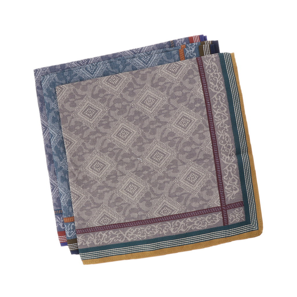 3pcs Classic Mens Plaid Handke – Handkerchief Cotton Men recenzja i cena