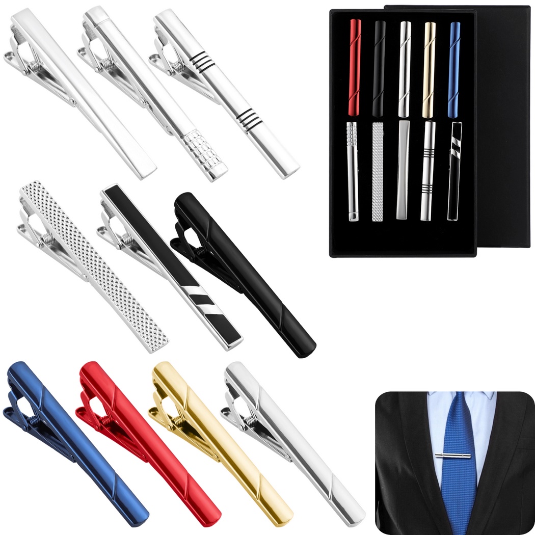 10Pcs Tie Clips Tie Clip Set F – Tie Bar Set Gift recenzja i cena