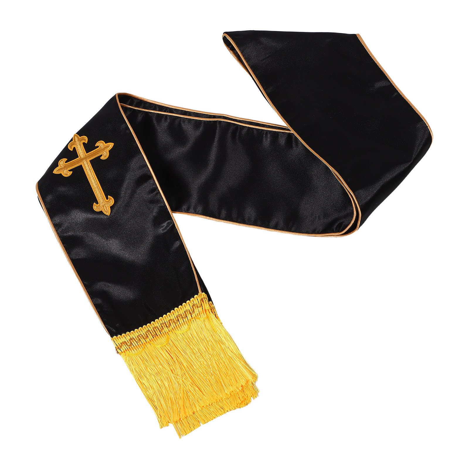 Embroidered Wedding Officiant  – Stole Wedding Shawl recenzja i cena
