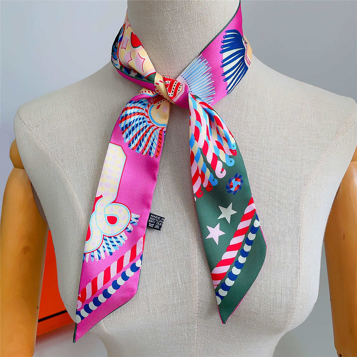 Brand Design Twill 100% Silk S – Silk Neck Scarf recenzja i cena