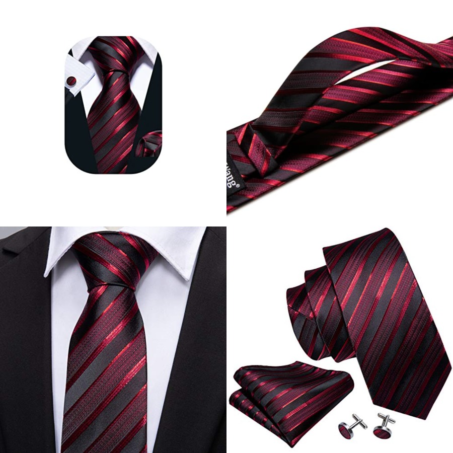 Tie Sets for Men Silk Stripe N – Silk Tie Striped recenzja i cena